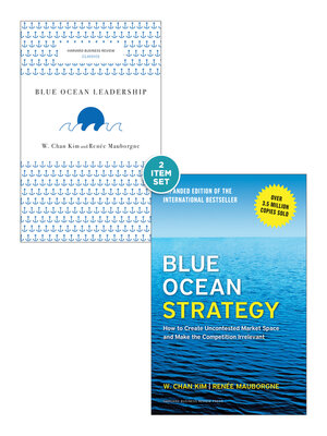 cover image of Blue Ocean Strategy with Harvard Business Review Classic Article "Blue Ocean Leadership" (2 Books)